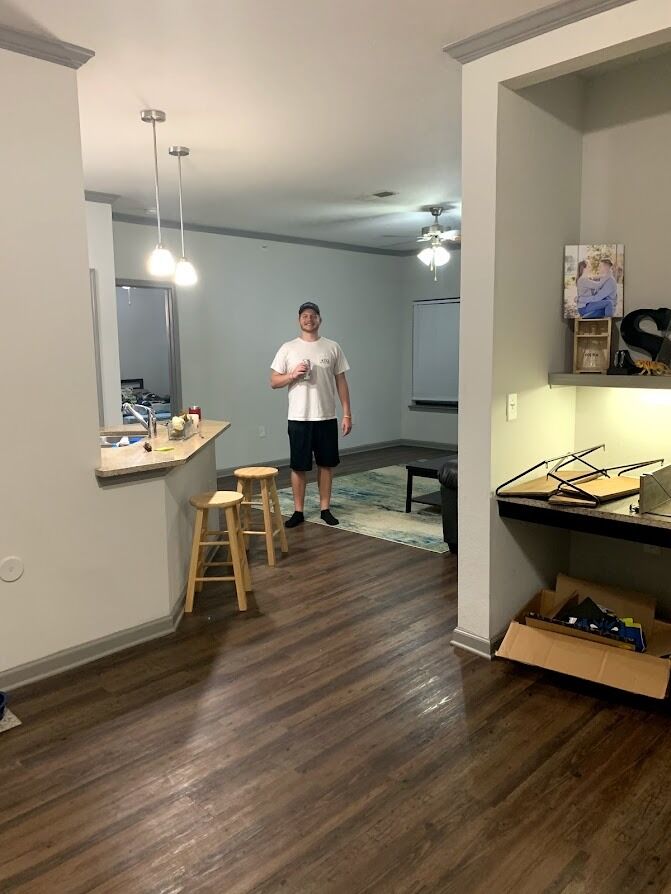 Moved into our first apartment together
