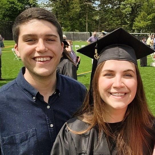 Sarah graduates with her Master's Degree...