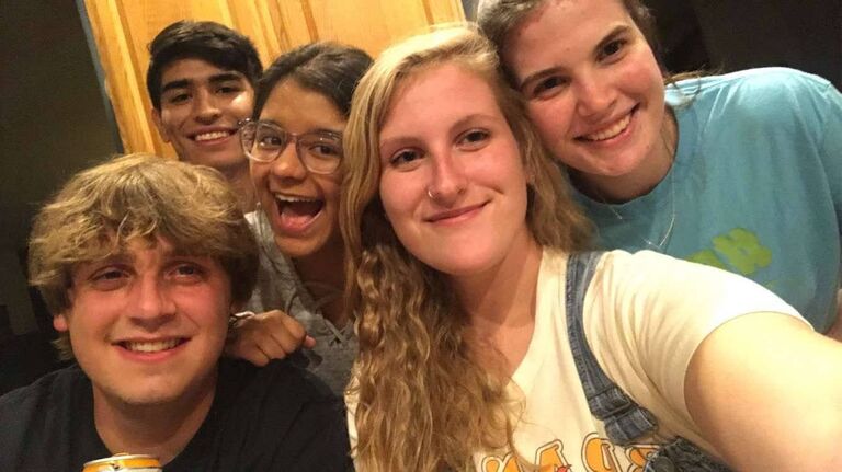 Our last supper before Ky and Osiris left for college