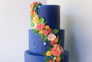 Two-Tier Round Wedding Cakes — Shop Provo Bakery