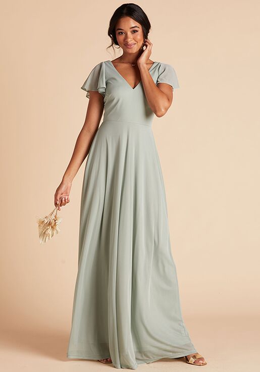 Birdy Grey Hannah Dress in Sage Bridesmaid Dress | The Knot
