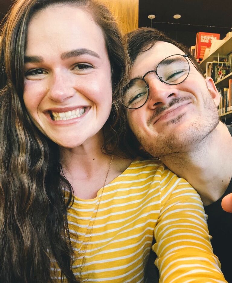 Just one of the many study sessions spent together in the Jackson Library