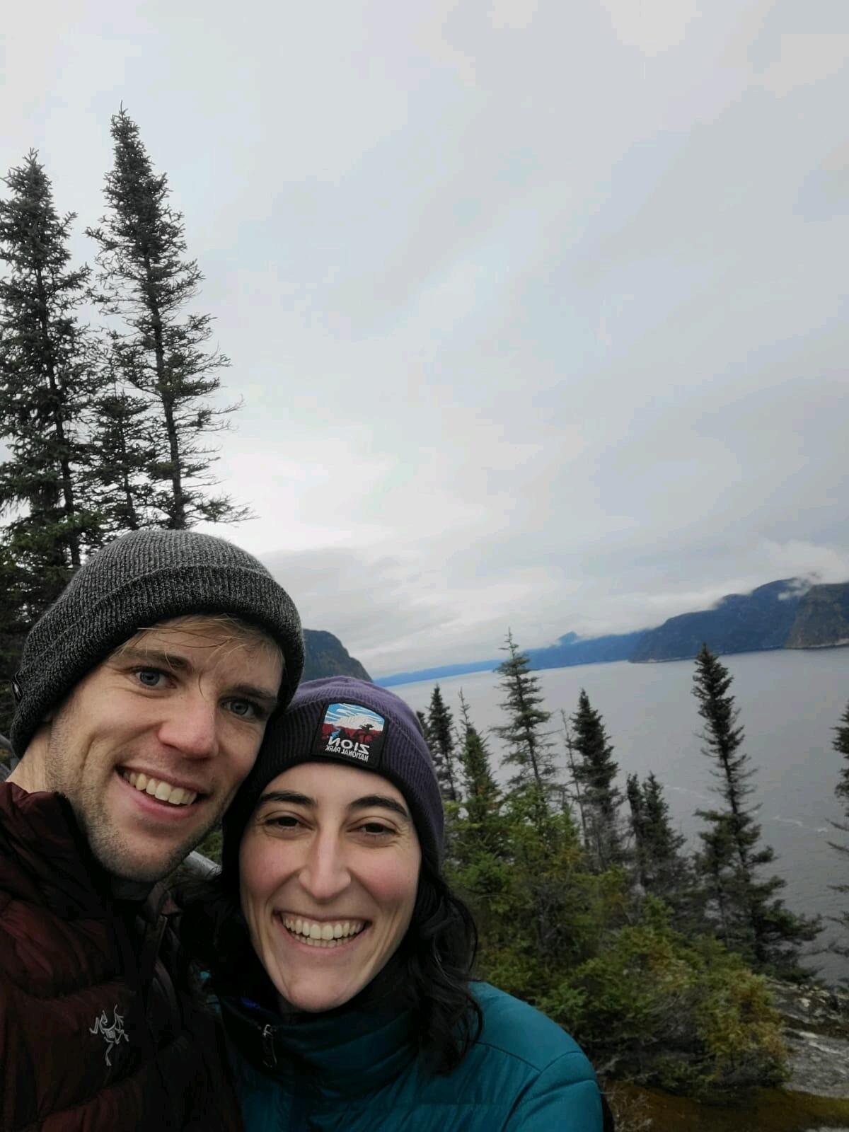 Hiking in Saguenay National Park, Canada
