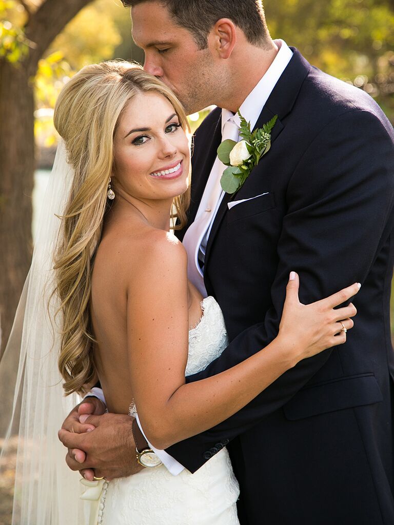 wedding hairstyles middle part