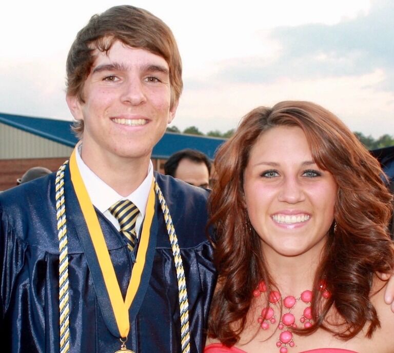 The day Joshua graduated from Jeff Davis High school. Allison and Joshua had always been friends and had no idea years later, a little love flame would spark.