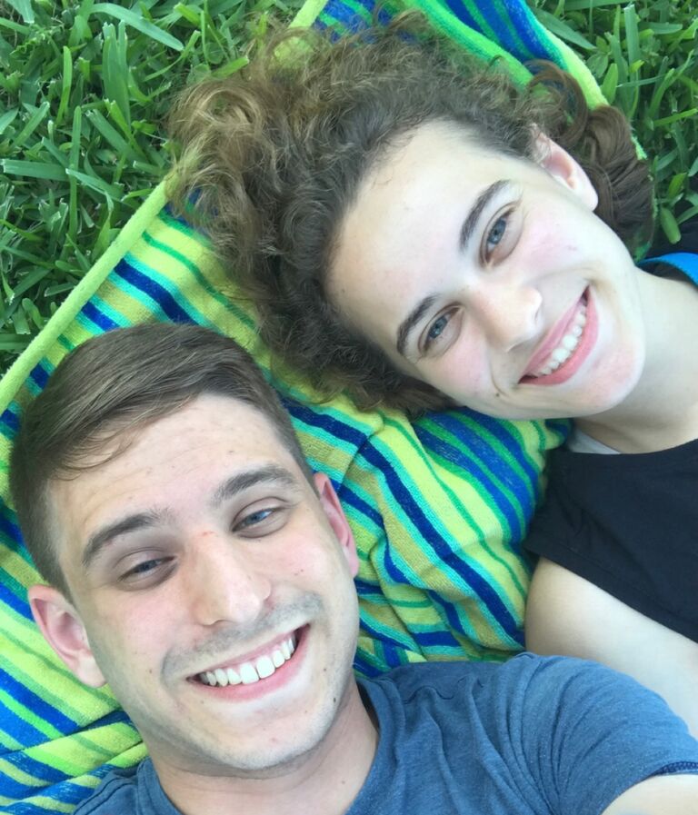 Within weeks, we fell for each other. On July 4th, Zach asked Haley to be his girlfriend. She said, "sure."