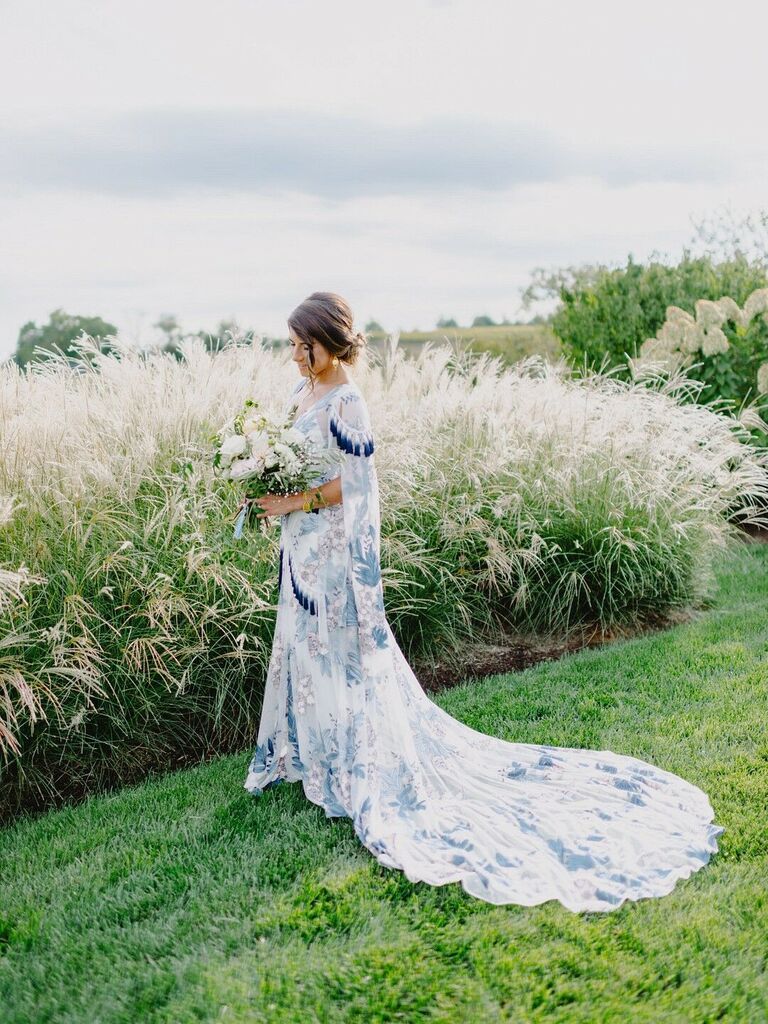 Beyond white: Exploring colourful wedding dresses - Today's Bride