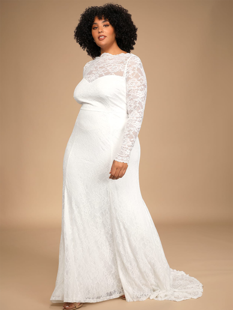 Plus Size Anna Lace Maxi Dress