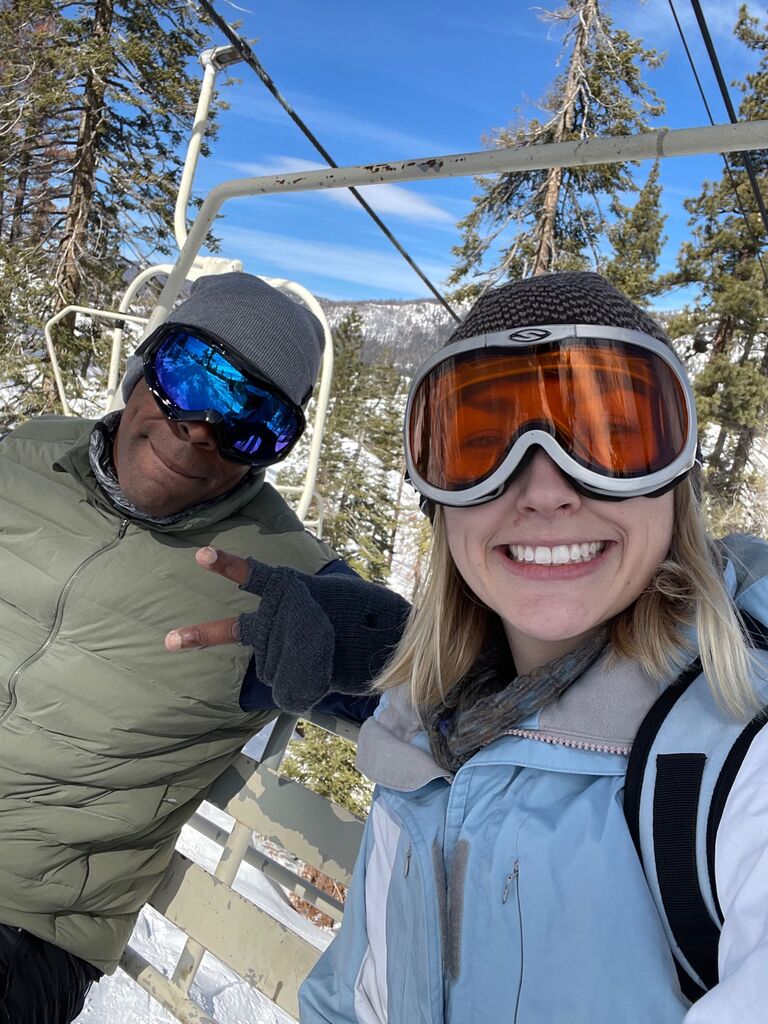 Snowboarding at China Peak! 