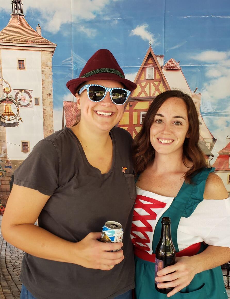 We brought Germany to us and celebrated Oktoberfest at home with friends.