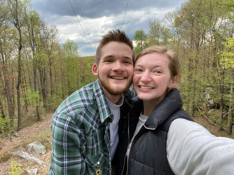 Hiking at Cooper's Rock State Forest!