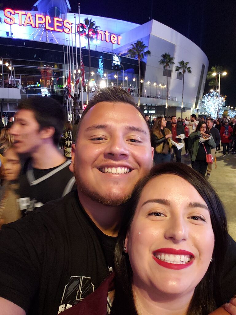 Our First NBA Game Together. San Antonio Spurs @ Los Angeles Clippers.