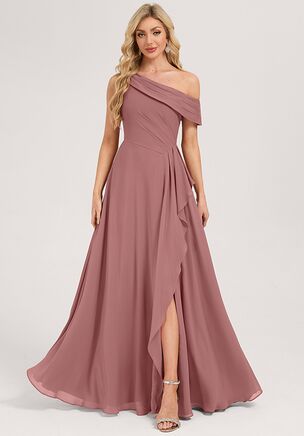 Celebrate love and friendship in the JJ's House Heva A-line Ruched Chiffon Bridesmaid Dress! Designed to complement any wedding theme with its elegant details and a flattering silhouette, this gorgeous outfit ensures you look stunning while standing by the bride's side on her unforgettable day.
