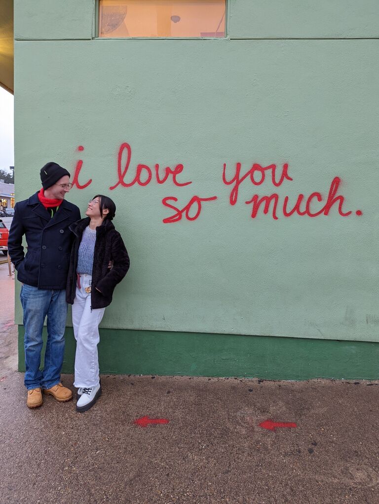 visiting family in Austin, Texas