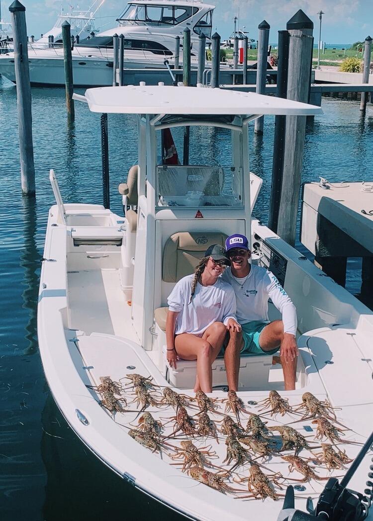 A successful day Lobstering in the Florida Keys!