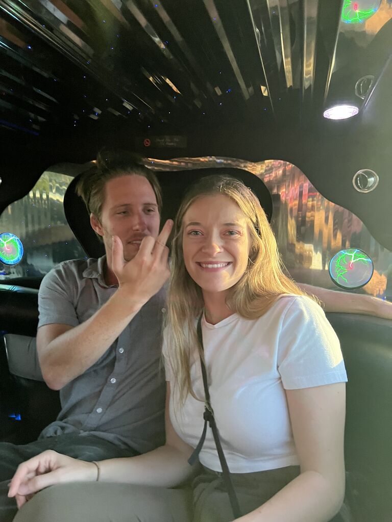 The definition of true love. Party limo in Napa, CA.