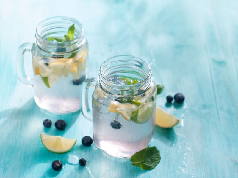 The Wizard of Oz theme party - blueberry lemonade