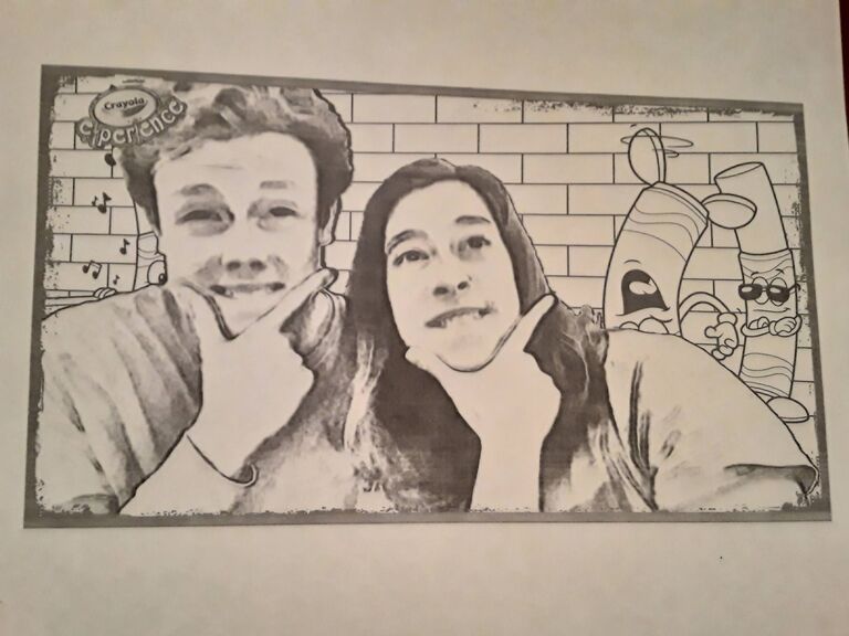 Date at the Crayola Experience.