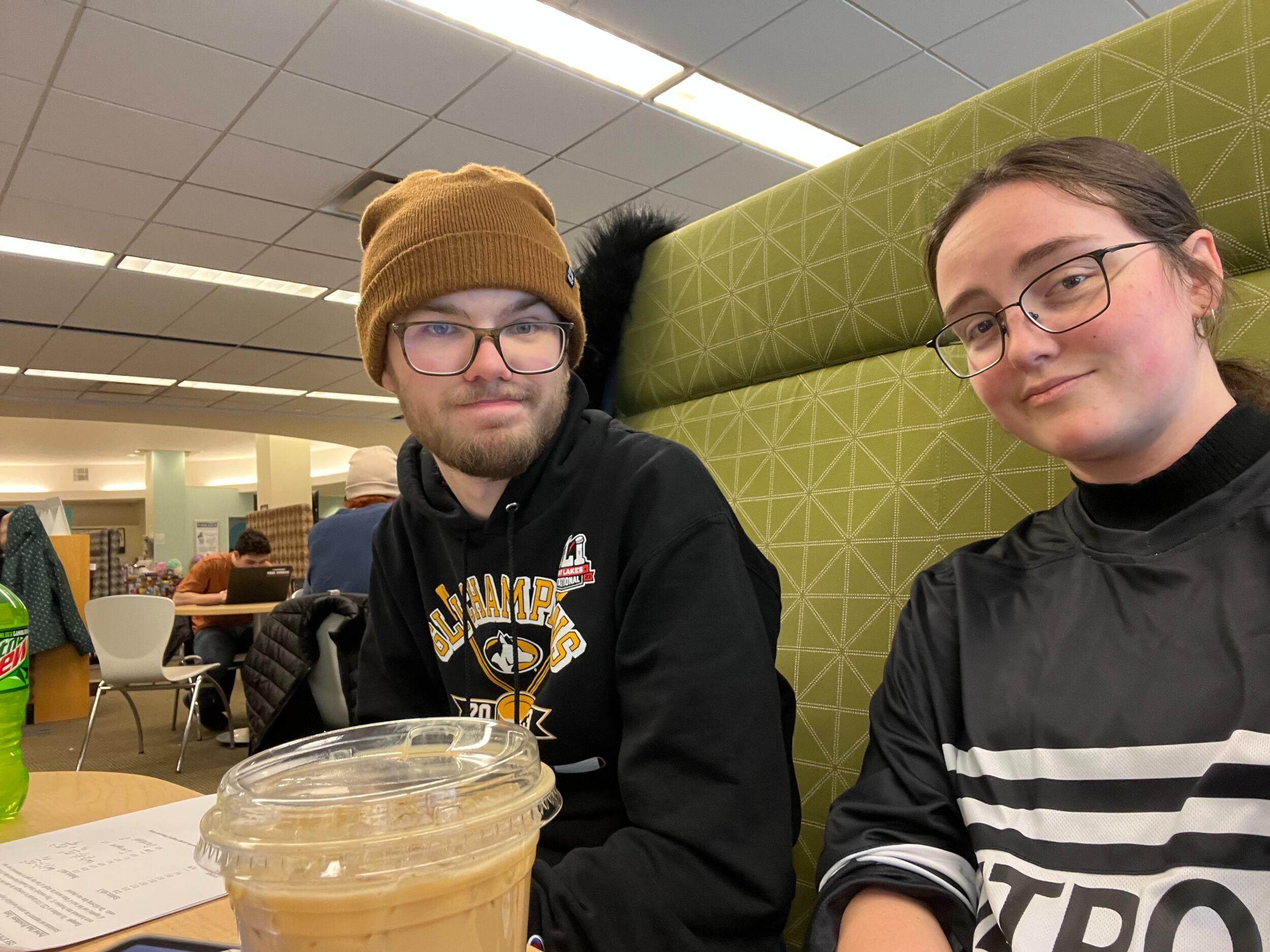 Studying! - Most of Carter and Audrey's time spent together during the school year was spent studying for their various classes. Sometimes they were more productive than others, but they always were there to support each other however they could.