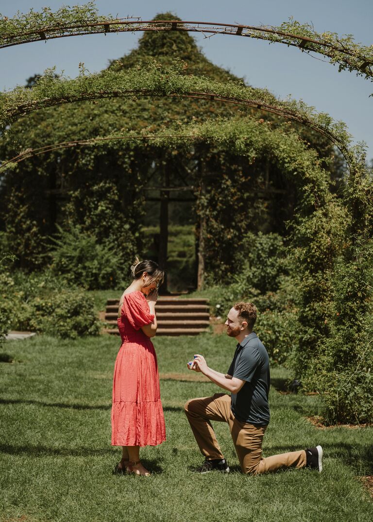 Kyle finally proposed at the rose garden in Elizabeth Park and Jane said yes! While Kyle made every attempt to keep the proposal a surprise, Jane's intuition had her fully prepared for this moment. 