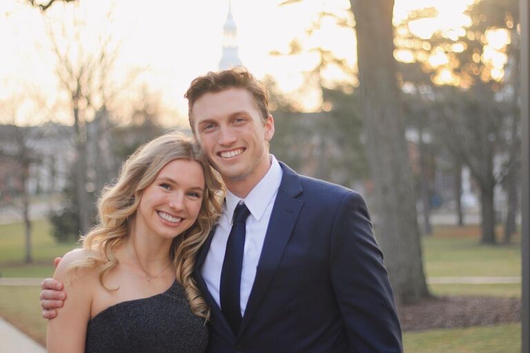 Lulu convinced Steven to join her for Wheaton's "Prez Ball"