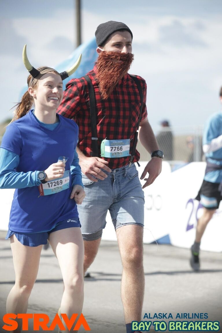 --running goofy race--
