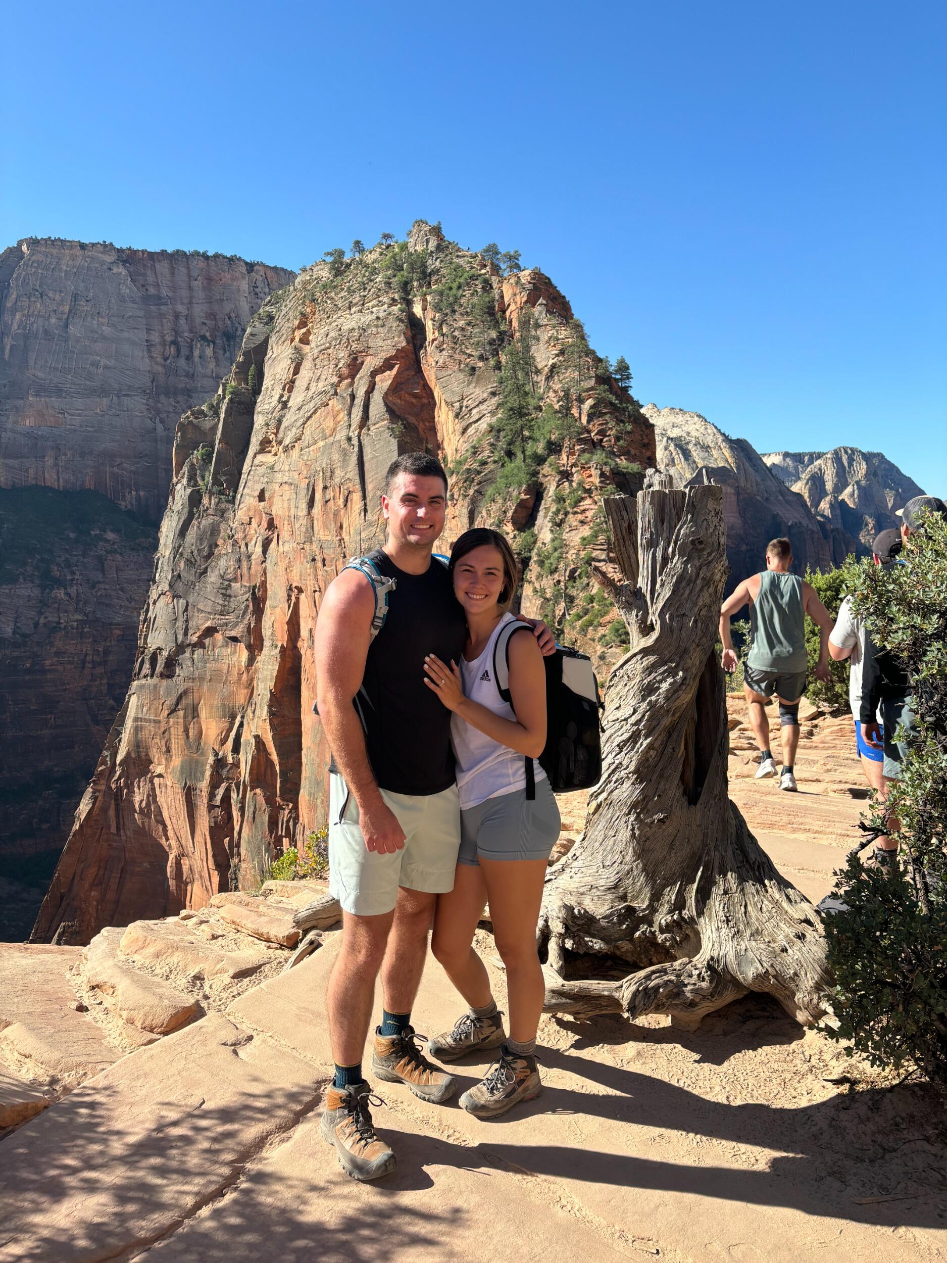 Since then we have continued to conquer Jacob's fear of heights, my surgery residency stressors, and wedding planning which has been remarkably enjoyable!