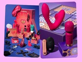 Two Lovehoney sex toy advent calendars