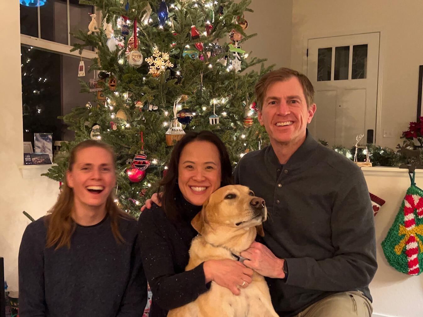 Our first Christmas in Colorado together. 