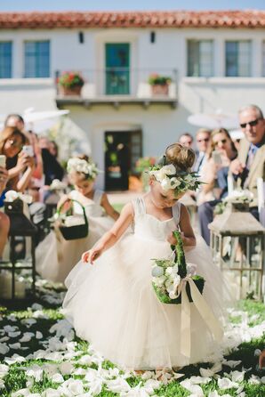 art deco flower girl dress