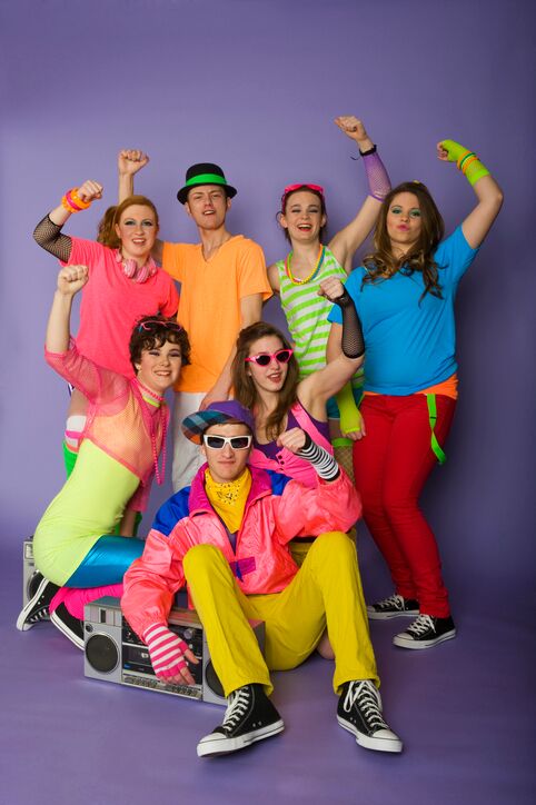 80s themed dance outfits best sale