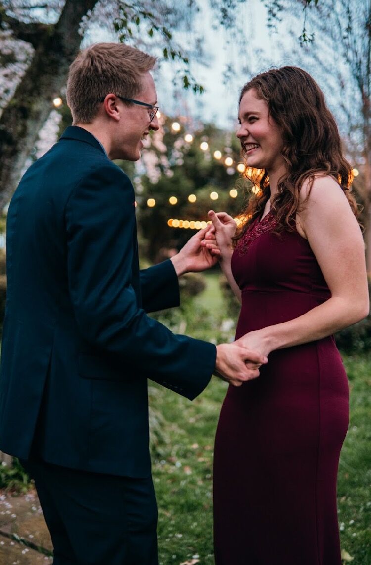 Homecoming dance (our favorite part was the Thai food with friends beforehand!) 