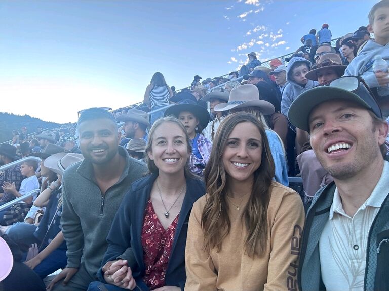 Snowmass Rodeo with our good friends Steph and Ari