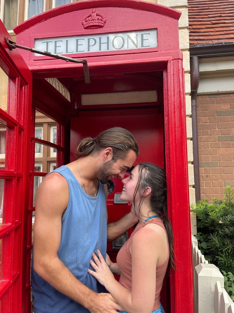 This has been such  beautiful and fun part of their lives; this was taken during a Disney getaway with close friends. Emma at this point was hoping Andrew might propose in a few months, and Andrew had already purchased the ring and fully planned out the whole thing.