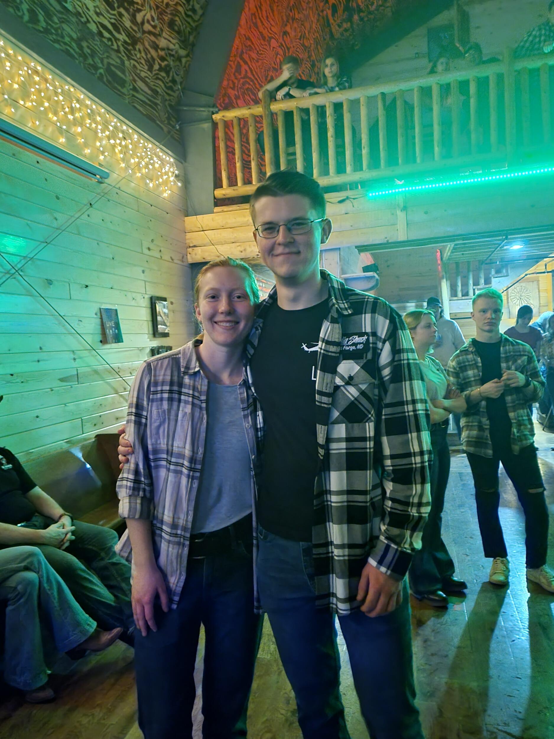 Benjamin and Lydia's first Swing Dancing date at Arthurs Barn!