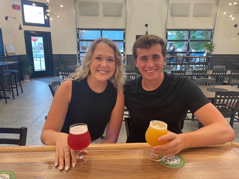 We enjoyed many summer adventures, going kayaking, spending time time with family, traveling to Guttenberg, and taking in the sun!