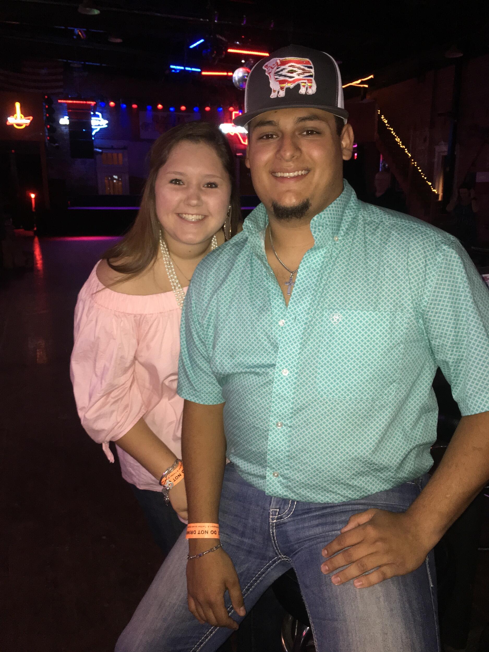 Allison moved 2 1/2 hours away to attend Stephen F. Austin State University. This was the beginning of the long distance. Albert came and visited her every weekend. They took full advantage of being together on the weekends.