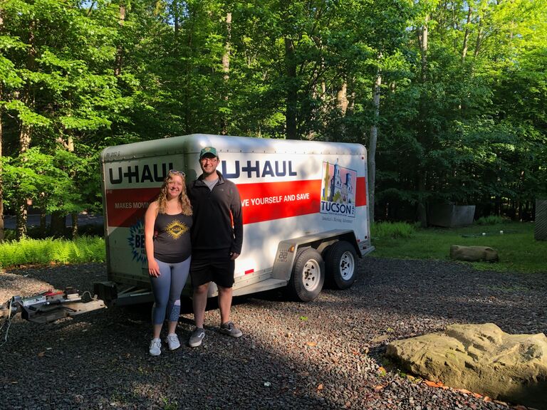 We moved to Rhode Island.