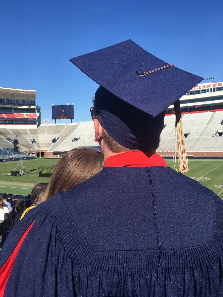 Graduating from Ole Miss!