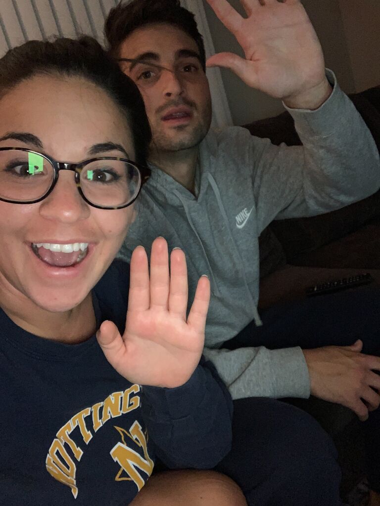 Quarantined together in our new apartment