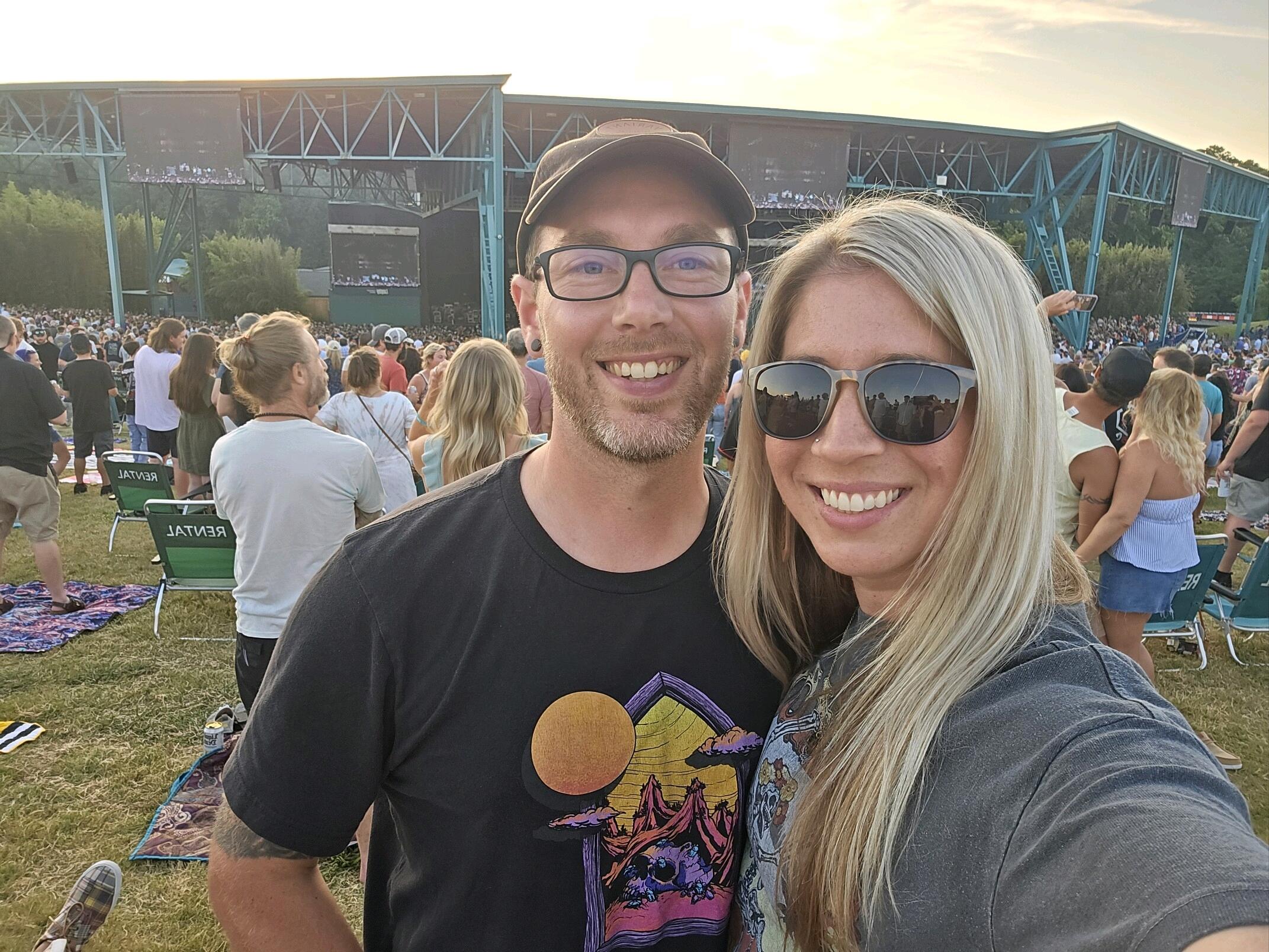 Our first Dave Matthews Band concert together✨️