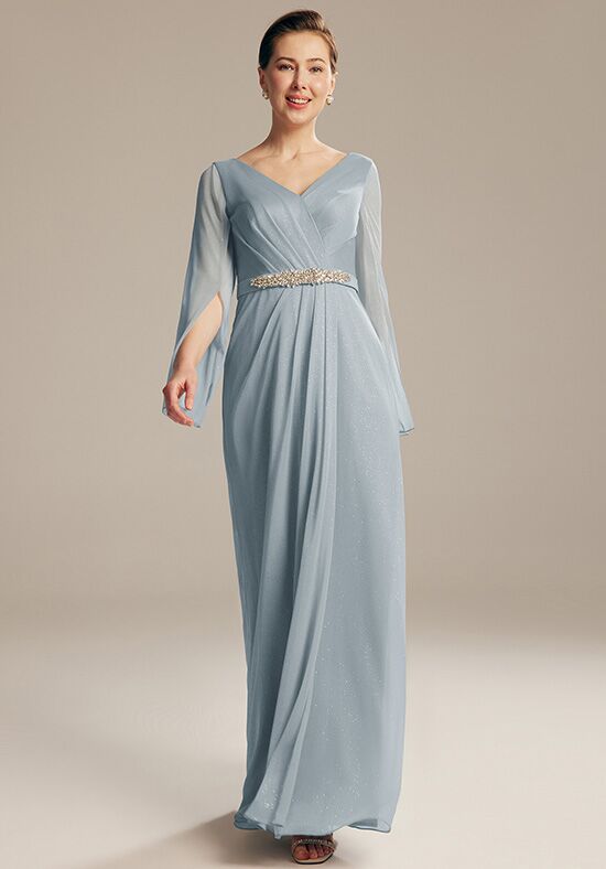 Dusty Blue Mother of the Bride Dresses