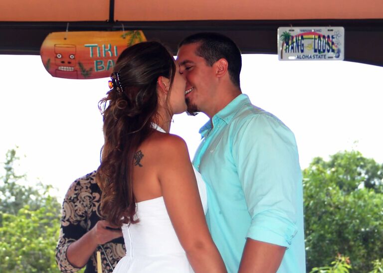 We got married!