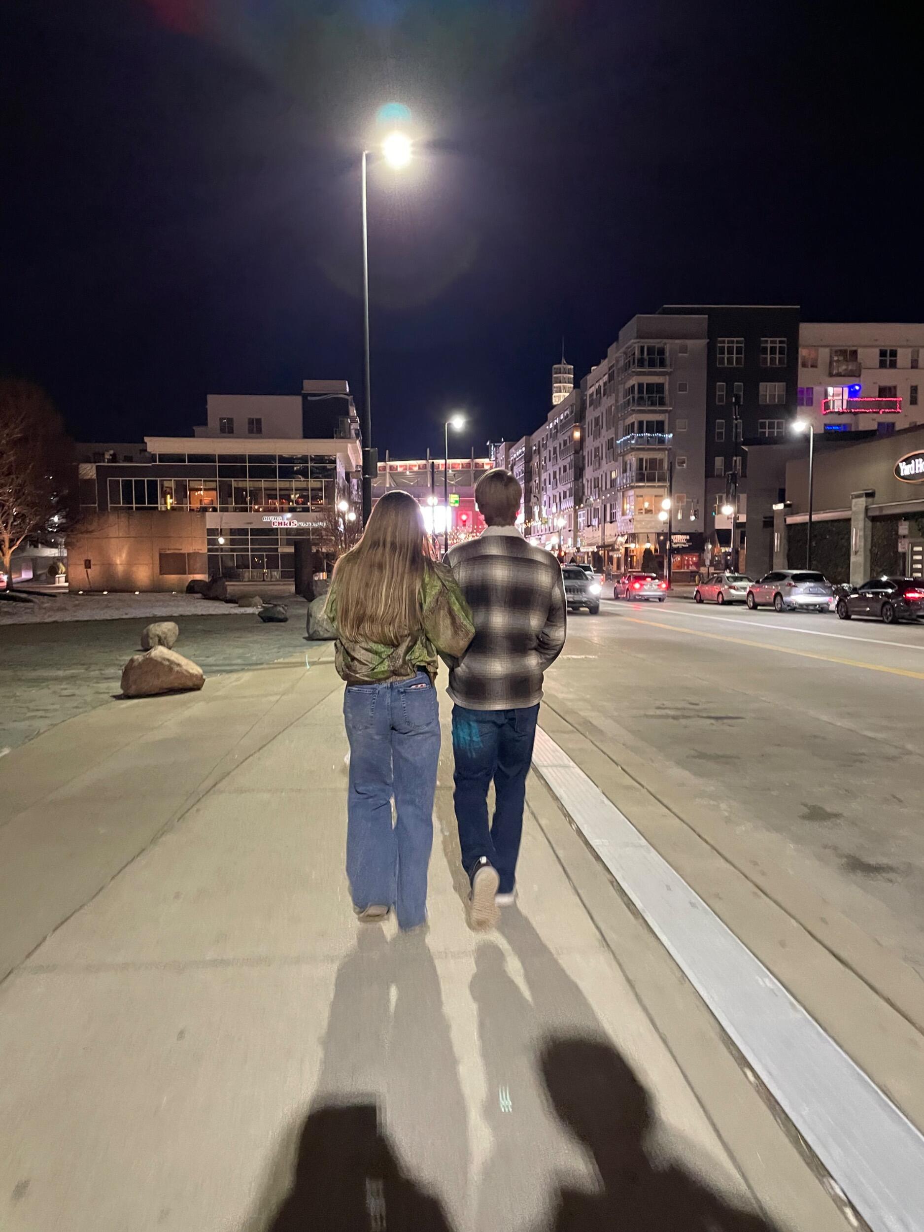 Exploring downtown Cincinnati together :)