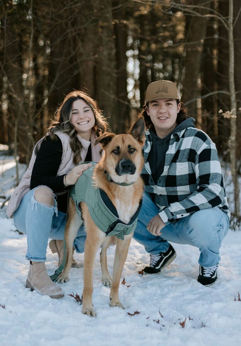 Sarah forced Caleb to take professional pictures together and they turned out amazing!