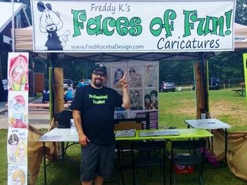 Freddy K's Faces of Fun! - Caricaturist - Port Austin, MI - Hero Main