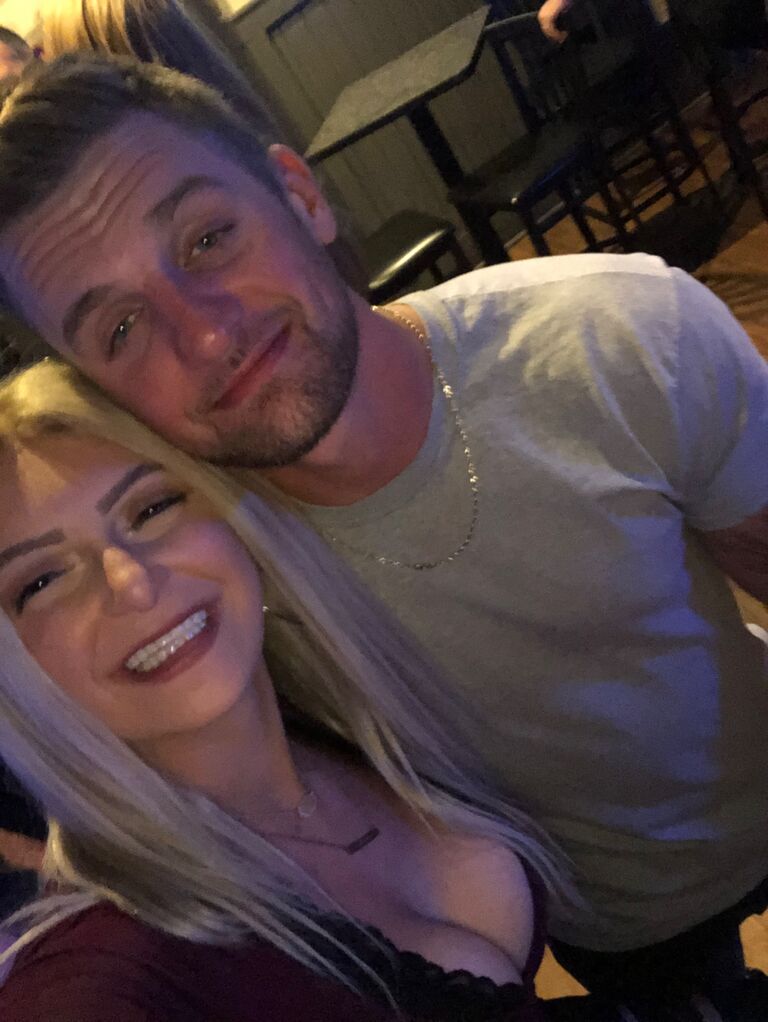 We met on a Saturday night at Brickhouse Dueling Piano Bar in Broad Ripple and took this picture an hour later!