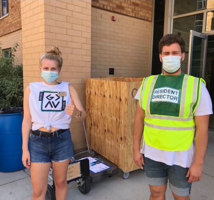 This is where it all began: Residence Life in Chemnitz Hall. We spent many days helping each other decorate our halls, changing smoke detectors, watching Disney movies on Morgan's dorm floor, and going for our infamous Raccoon Hunts.