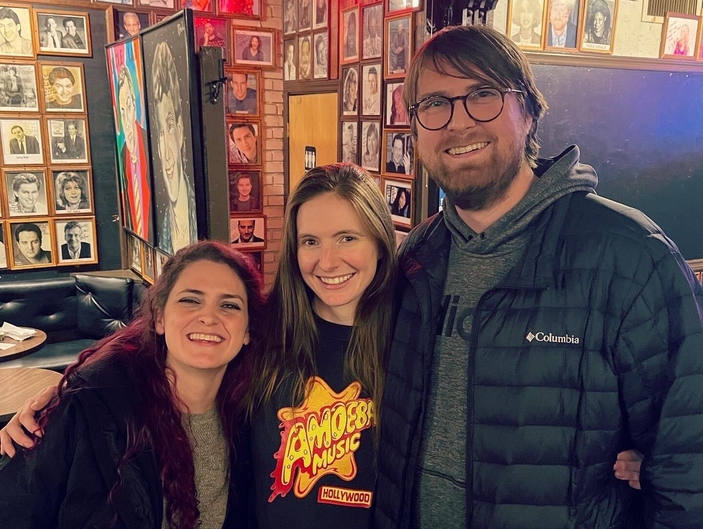 With Stand up conedian Maddy Smith