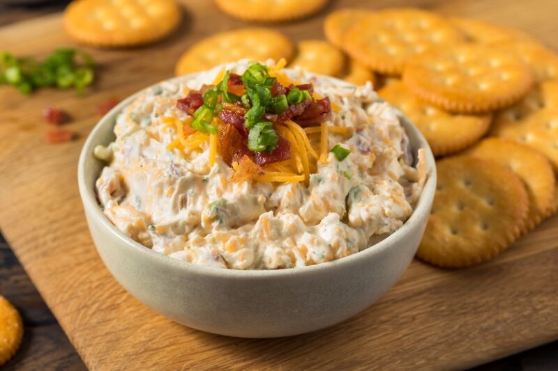 Dancing with the Stars party ideas - bacon and chive dip